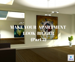 make your apartment look bigger